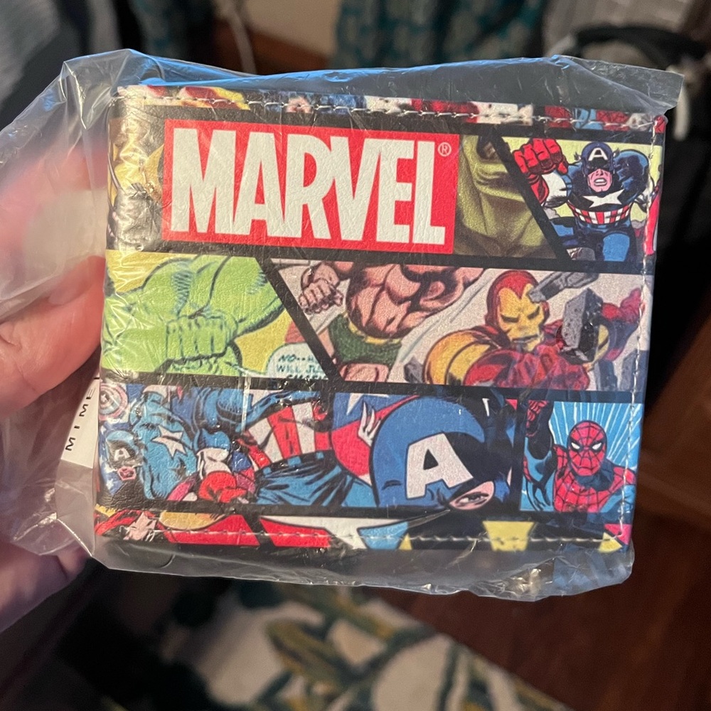 Marvel comics wallet